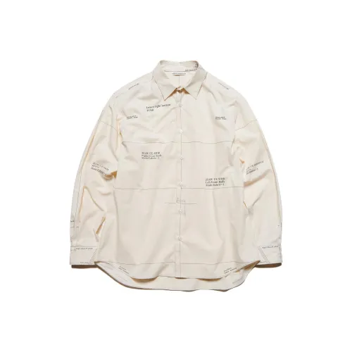 Uniform Experiment Сливочный Мужской Рубашки