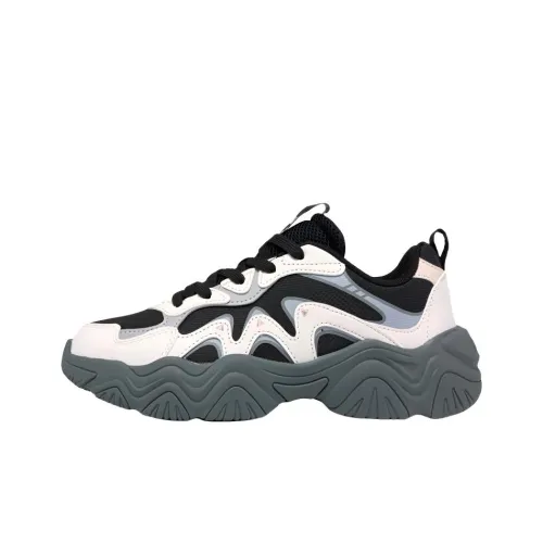 361° Амортизация Износостойкий Низкий Топ Повседневная Обувь Женская Розовый Личи Обсидиан Черный