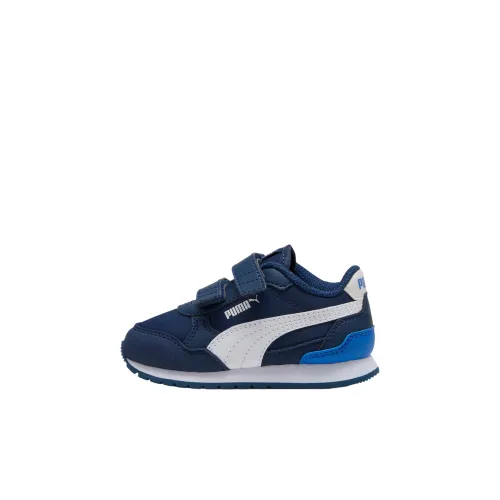 PUMA ST Runner v4 Малыш Обувь Синий Белый Infant и Toddler