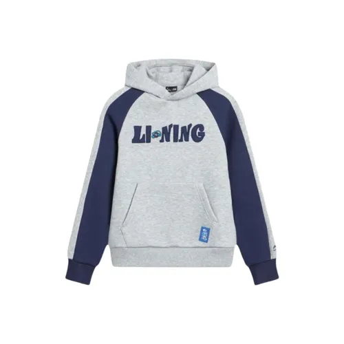 LINING YOUNG Фотиния Серый Темный Корабельный Синий Детские Свитшоты