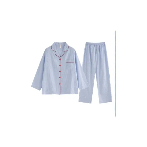 Beerus Светло-синий комплект женских пижамных комплектов