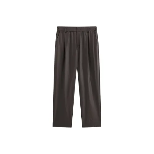 PEACEBIRD MEN Эластичный пояс Шнур Прямой крой Спортивный Повседневный Брюки Мужские