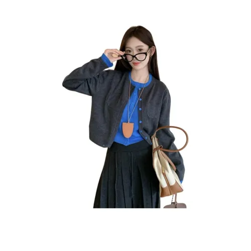 MUCCHIC Серый Женский Трикотаж