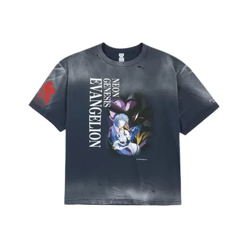 Проект Gr x EVA EVA Neon Genesis Evangelion Коллаборация FW25 T-рубашка Унисекс
