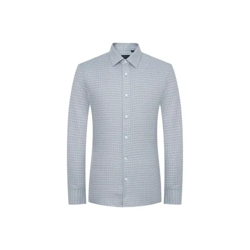 SAINT ANGELO Светло-сосновый Лесной зеленый Мужские Рубашки