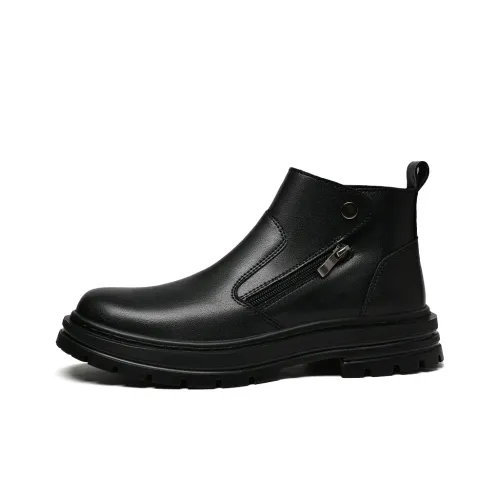 DILIKAN Crew Martin Boot Platform Men's