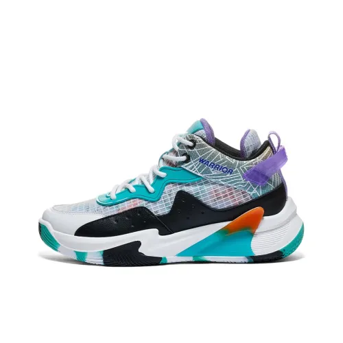 Warrior визуально увеличивает рост устойчивые к истиранию дышащие противоскользящие высокие баскетбольные кроссовки