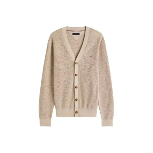 Tommy Hilfiger Хаки Мужской Трикотаж