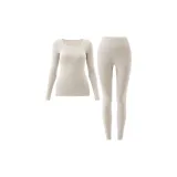 Тонкий, теплый, бежево-серый