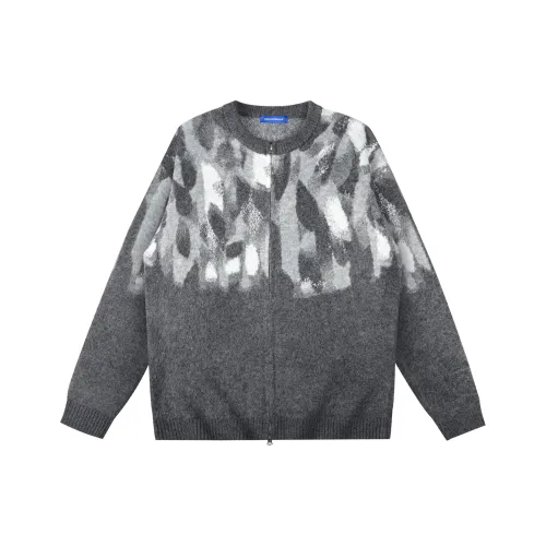 FAIRWHALE Черный Серый Цвет Мужские Свитера