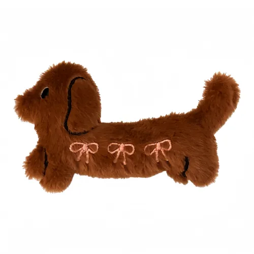 LOGISTAR Милый щенок плюшевый брелок длина тела 10 см