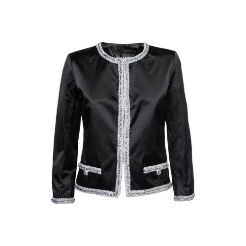 CHANEL 20S Куртки и Пальто Женские Черные