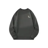 [Spring Autumn Heavy] Темно-серый (Ma Зебра Журнал Логотип на груди)