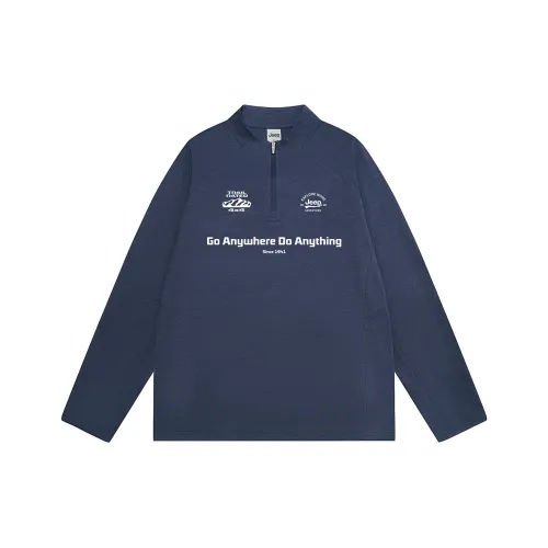 JEEP Длинный рукав Т-рубашка Унисекс