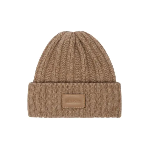 MaxMara Кашемир Шапки-бини Женские Коричневый