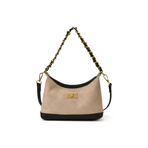 RIVMIND ПУ (полиуретан) Сумка через плечо Стандартная Женская Белая Черная Кофейная Коричневая