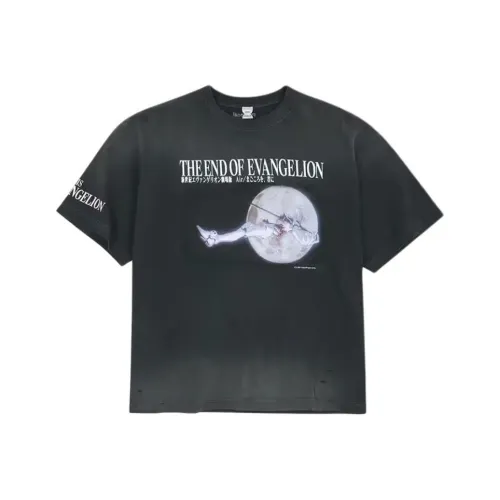 Проект Gr x EVA EVA Neon Genesis Evangelion Коллаборация FW25 T-рубашка Унисекс