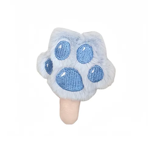 LOGISTAR Cute Kitten Paw Plush Pendant 8 см High