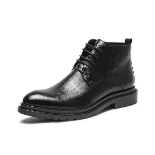 FAPAI Мужские ботинки Martin черные