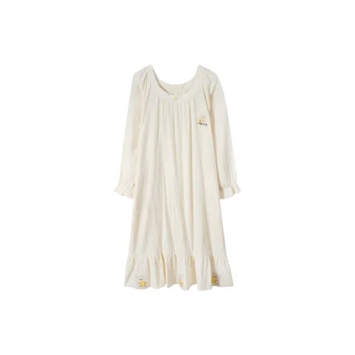 FENTENGCARE Белые Женские Ночные сорочки