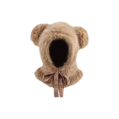 IOTS Полиэстер Капюшоны и Плюшевые Шапки Женские