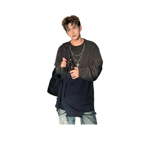 PISYPOX Черный Унисекс Свитшоты