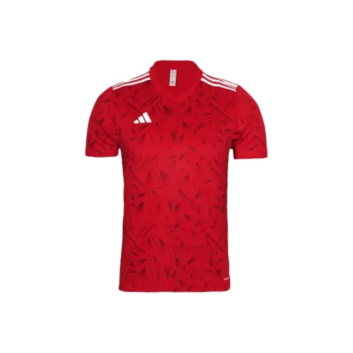 Adidas Red Men's Football Jersey Adidas Красный Мужской Футбольный Джерси