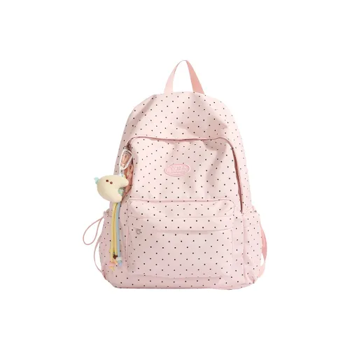 WRELS Nylon Backpack Standard White Pink Green Blue Black WRELS Нейлон Рюкзак Стандартный Белый Розовый Зеленый Синий Черный