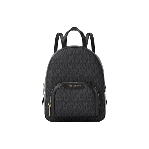 MICHAEL KORS Jaycee Покрытый холст Рюкзак Экстра Маленький Женский Черный