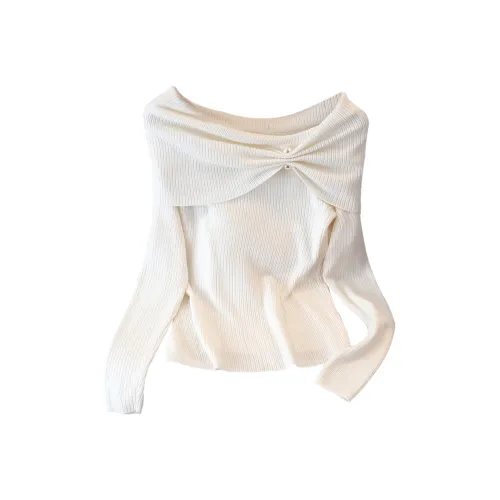 Cypress House Белый Женский Трикотаж