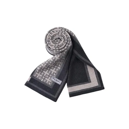 PIERRE CARDIN содержит шарфы из трикотажа с вязаным шерстью унисекс