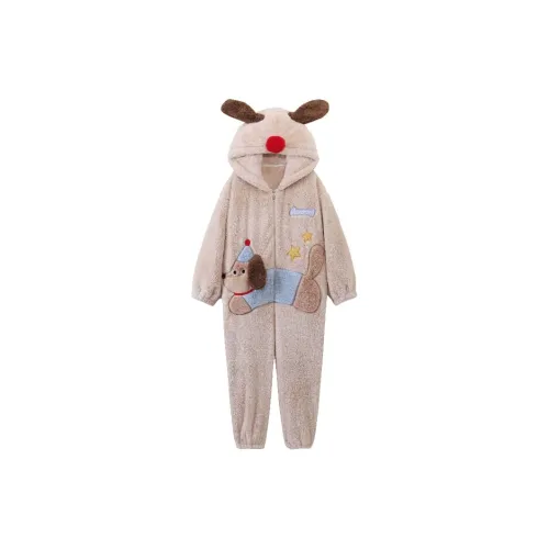 Qiao Ni Tong Дом Onesies Женские