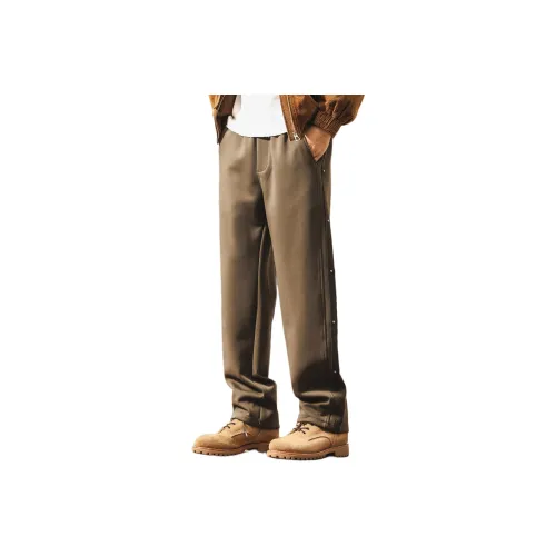 JIELEINUO Вязаные тренировочные брюки для мужчин