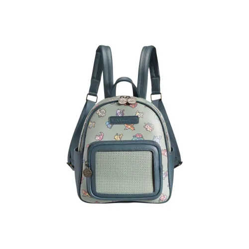 POKEMON Полиэстер Рюкзак Мини Женский Бирюзовый Темно-зеленый