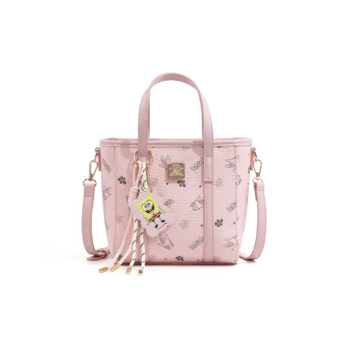 SPONGEBOB SQUAREPANTS ПУ (полиуретан) Сумка через плечо Женская Розовая