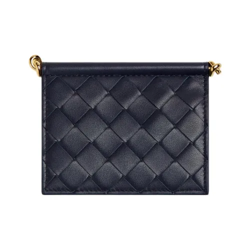 Bottega Veneta Solstice Коровья кожа Держатель для карт Женские Ночной