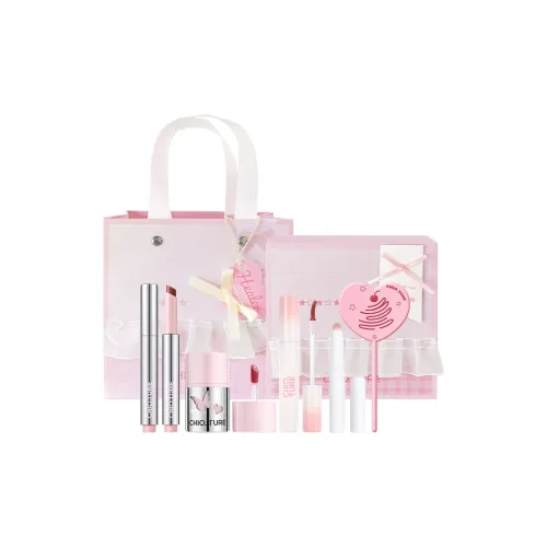 CHIOTURE Winter Day Sweetheart Наборы для макияжа Легко смешиваемый Естественный Глянцевый ЛИП Увлажняющий Глянцевый