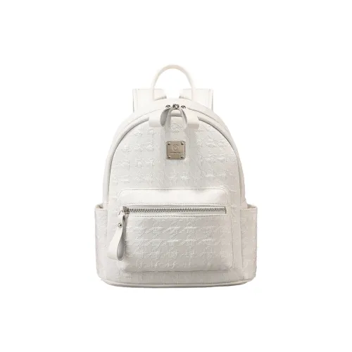 OCTSUI Ткань Рюкзак Женские Экрю