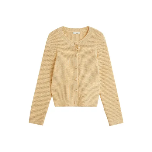 Inman Желтый Женский Трикотаж