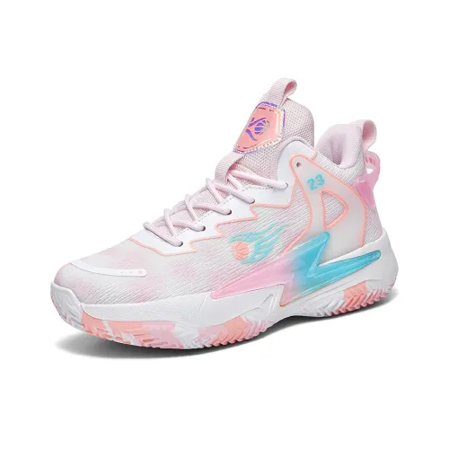 NONGRAK Амортизация Дышащий Противоскользящий MID Топ Баскетбольные кроссовки Унисекс