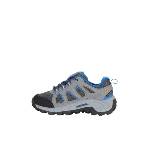 MERRELL Oakcreek противоскользящие амортизаторы низкий топ детская туристическая обувь серый синий детский