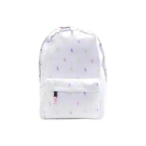Polo Ralph Lauren Полиэстер Рюкзак Унисекс Белый