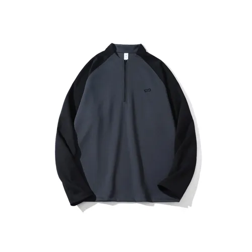 KAIZZGAO Темно-серый Мужской Свитшот