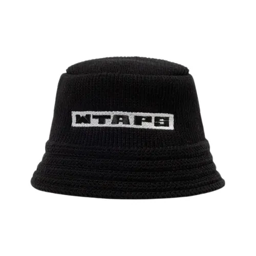 WTAPS Cotton Bucket Hats Унисекс Черный Уголь