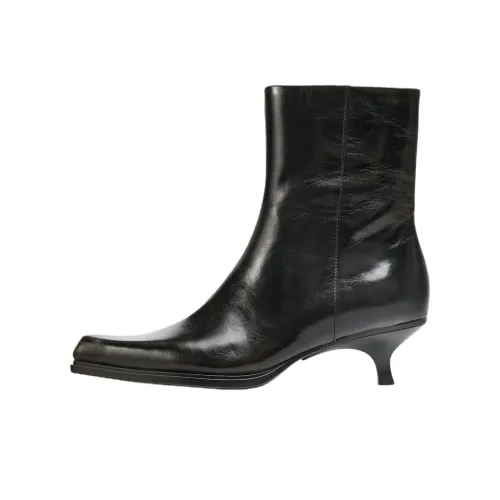 ZARA Ботильоны 5 см Женские Коричневые