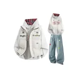 Экрю+White Gray+Blue Jeans