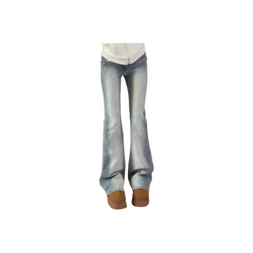 MUCCHIC Светло-синие женские джинсы