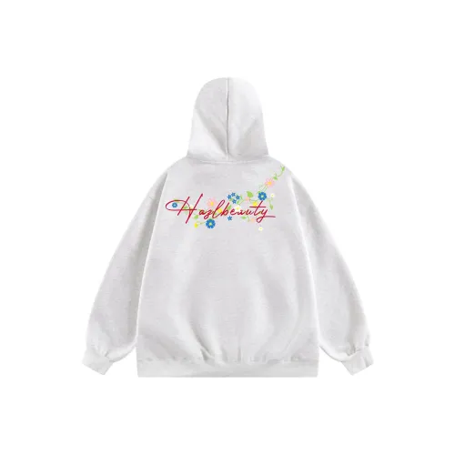 HAZL Белый Фотиния Серый Унисекс Свитшоты