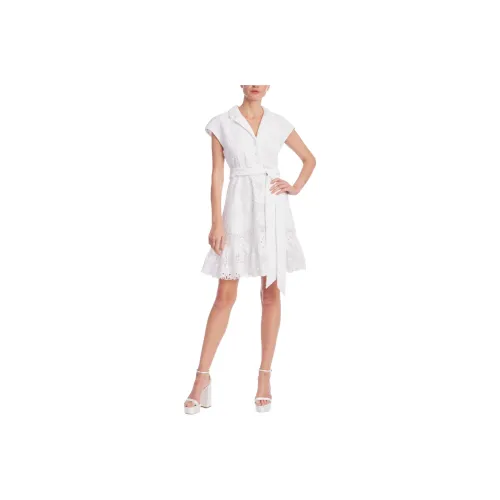 Badgley Mischka Короткий рукав Платье Женское