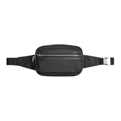 ZARA Полиамид Бананка Стандартная Унисекс Черный